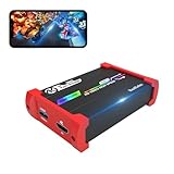 Basicolor キャプチャーボード HDMI 4K 60FPSパススルー YUY2 キャプチャーボードSwitch対応 1080P/60FPS キャプチャー ビデオキャプチャー USB3.0高速伝送 3.5mmオーディオ入力/出力 Switch PS5 PS4 Xbox Wii U用サポート ドライバー不要 ゲームライブストリーミング モバイルゲームライブ ビデオ会議キャプチャ向け