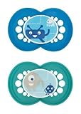 MAM Monster Pacifier 2 Pack Boy Assorted Colors by MAM by MAM [並行輸入品]