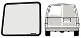 C・R・Laurence vw40391l CRL固定窓 – 左リアドア1997 +シボレー/ GMCバン23 – 1 / 8 " x 20 – 1 / 16 "
