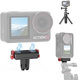 DJI Osmo Action 5 Pro 用 磁気 接続アダプター クイックリリース式アダプタ ネックマウント/ミニ三脚/自転車/バイク/車載マウントに適用