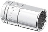 SkのハンドツールLlcはSK43708 0.25インチ12ポイント標準メトリックソケット9ミリメートルドライブ