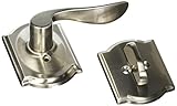 Schalge F94ACC619CAMRH Satin Nickel Interior Pack Accent Lever Right Handed Dummy Interior Pack with