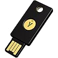 Yubico セキュリティキー YubiKey 5 NFC ログイン/U2F/FIDO2/USB-A ポート/2段階認証/高耐久性/耐衝撃性/防水
