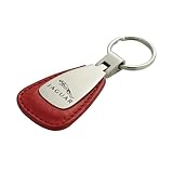 US純正 Jaguar レザー キーホルダー レッド KCTL.JAG.RED