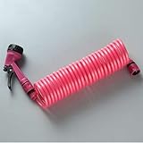 ガーデンコイルホースレギュラー ピンク F5973