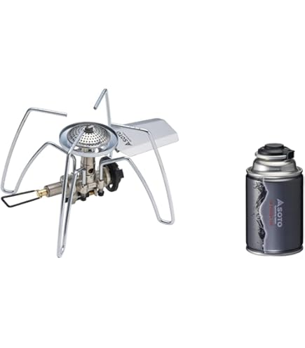 SOTO レギュレーターストーブ＆アシストセット 限定モノトーン 未開封品 Amazon | ソト(SOTO) レギュレーターストーブ専用アシストセット