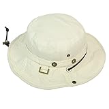 (ジロウズ) JIRROUZ アウトドア 2way テンガロン ハット サファリ ミリタリー ブーニー アドベンチャーハット メンズ レディース キッズ