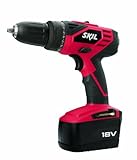 SKIL 2888-03 18-Volt Cordless 2-Speed Drill/Driver Kit with Keyless Chuck 2 Batteries and 1 Hour Cha
