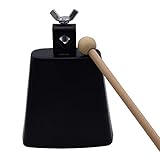 Richohome 4 Inch Steel Cowbell with Mallet [並行輸入品]