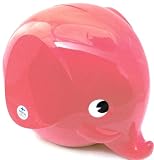 Fantti ゾウ 貯金箱 鍵付き 北欧 フィンランド おしゃれ インテリア 装飾 飾り 置物 エレファントバンク ローズ L