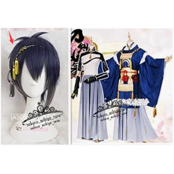 Amazon.co.jp: 【dongchendedian】刀剣乱舞 三日月宗近 コスプレ衣装+