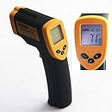 非接触式 赤外線温度計(-50℃～+380℃) 家庭用 工業用 温度測定器 DT8380
