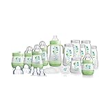 Mam抗疝痛ボトルスターターセット、大 (MAM UK LTD) (x 2) - MAM Anti Colic Bottle Starter Set, Large (Pack of 2) [並行輸入品