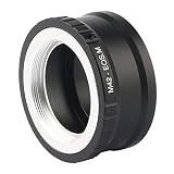 k-outdoor マウントアダプター M42-EOS M マウントレンズ マウントカメラ M42 - Canon EF-M 装着用 レンズアダプター 高精度 M42-EOS M