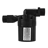 XCSOURCE ブラシレスモータードライブウォーターポンプ遠心式水中流体ポンプ720L/H 6m/19.7ft 黒 DC 12V TE651