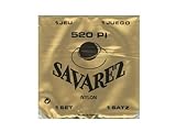 SAVAREZ STRINGS 520PI×1セット サバレス フラメンコギター弦（高音弦）ピンクラベル（低音弦）
