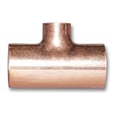 ユニ金属:異径ティーズ CKT-11x6 28.58×19.05 ＜CKT＞ 型式:T-4”×2”