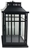 Moonrays 91179 Mission Metal Lantern by Moonrays