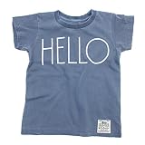 F.O.KIDS 天竺メッセージTシャツ ブルー(BL) 150
