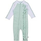 SwimZip (スイムジップ) Mint Chip ロンパー水着 (0-6ヶ月)