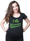私はクローバーShenanigansマタニティ妊娠Irish St Patricks Tシャツ US サイズ: 3L カラー: ブラック