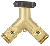 Gilmour Brass High Flow Connector 13HF, Colors May Vary [並行輸入品]