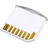 cablecc Micro SD TF - SDカードキット ミニアダプター 予備ストレージ Air/Pro/Retina ホワイト