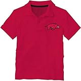 NCAA Arkansas Razorbacks Boysパフォーマンスポロシャツ、サイズ18 / 20