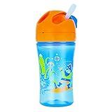 Gerber Graduates Advance Easy Straw Cup with Seal Zone Technology, 10-Ounce, Pirate Design by NUK
