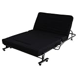 ベッド ソファー ソファベッド 折り畳み リクライニング 低反発 セミダブル ブラック