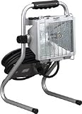 ハタヤ 防雨型ドラムスタンドハロゲンライト 500W 100V接地付電線7m PHD507KN