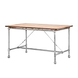 d-Bodhi TUBEシリーズ ダイニングテーブル 幅130×奥行80×高74cm 110738