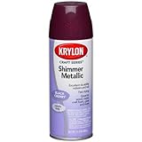 Krylon Shimmer Metallic Spray Paint 11.5-Oz Black Cherry [並行輸入品]
