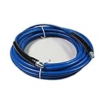Carpet & Tile Cleaning Solution Line 1/4" 50 Foot, Blue 3000psi 275DEG Water Pressure Hose [並行輸入品]