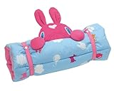 昭和西川 ロディ お昼寝マット(ロールクッションタイプ/雲柄) ブルー 2264023643301