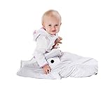 (マサリン)Masaling ベビーカーシュラフ　ベビー ふとん　 赤ちゃんの寝袋 　毛布 　お出かけ　新生児　寒さ対策　可愛いサメ (グレー)