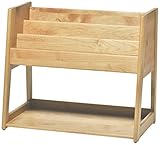 大和屋 つなご ブックシェルフ オイル塗装仕上げ感を感じられるシンプルなブックシェルフ