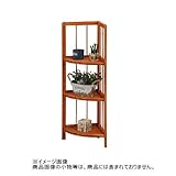 木製コーナーラック　3段　小物収納ラック　ブラウン　ＦＪｆｊ05000602070ＢＲｊｆ