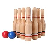 Sunnywood, Inc. 4348 Sterling Sports Deluxe Lawn Bowling-Skittles Set
