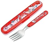 スケーター (skater) フォーク ケースセット 14.2cm ハローキティ おしゃれガール サンリオ 15.1×3.3×1.8cm FC3A