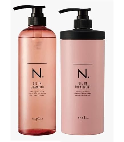 N. オイルイン シャンプー750ml & トリートメント650g Amazon | N. オイルインシャンプー 750ml オイルイントリートメント