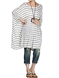 mordenmissレディース夏ストライプカジュアルブラウスシャツトップス US サイズ: XL