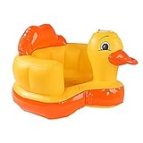 イケノコイ ベビーチェア アヒル型 空気入れ不要 バスチェア 折りたたみ