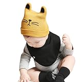 Coolmee 19種 ベビー ニット帽子 ボンボン 赤ちゃん 新生児 帽子 猫耳 動物 milkプリント 可愛い アニマル ニットキャップ 男女共用 キッズ 子供 冬 女の子 男の子 ニット帽 出産