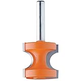 CMT 854.507.11 Bull Nose Bit, 1/2-Inch Shank, 3/8-Inch Radius, Carbide-Tipped by CMT