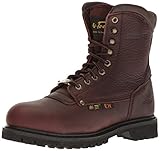 アドテックメンズ1050 8 " Steel Toe Brown Work Boot カラー: ブラウン