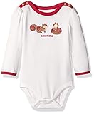 Gymboree Girls' Squirrel Bodysuit Jet Ivory 3-6 [並行輸入品]