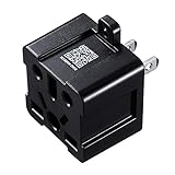 サンワサプライ 日本専用マルチタイプ電源変換アダプタ (BF/B3/C/CB/SE/O/O2)対応 ブラック TR-AD6BK