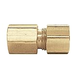 PlumBest C74055R2 7/8-Inch Compression by 3/4-Inch FIP Brass Connector by PlumBest