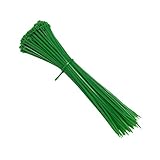 GRALARA結束バンド　タイケーブル　セルフロック プラスチック ナイロン　ケーブル　タイ　ワイヤー　コード 　 約１００本　　全4色8サイズ選ぶ - 緑, 3×200mm